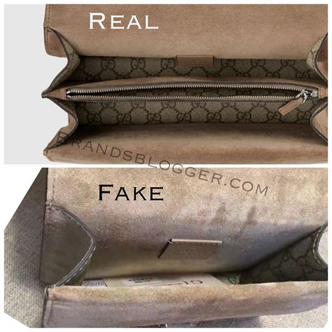 gucci not fake bag|inside a real gucci bag.